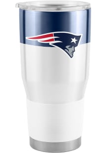 New England Patriots 30oz Colorblock Stainless Steel Tumbler - Navy Blue