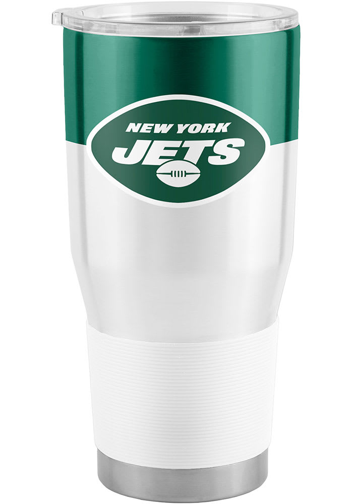 New York Jets 30oz Colorblock Stainless Steel Tumbler - Green