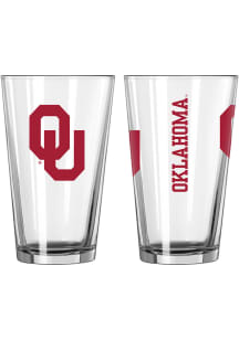 Oklahoma Sooners 16oz Gameday Pint Glass