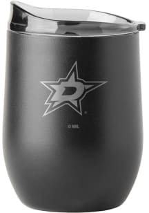 Dallas Stars 16 OZ Powder Coat Curved Ultra Stainless Steel Stemless