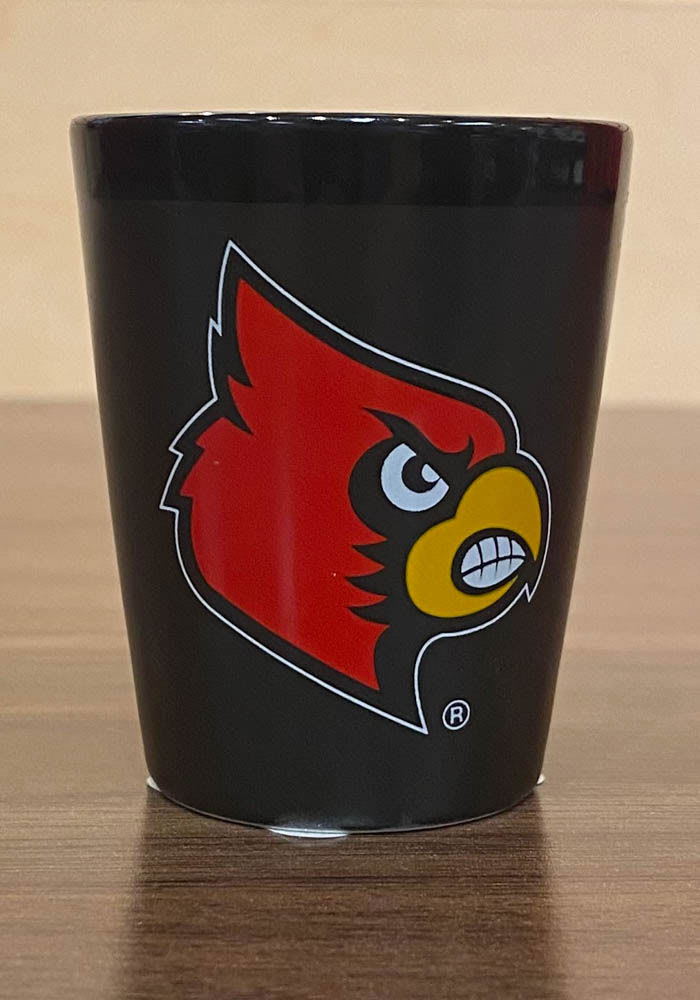 Louisville Cardinals 13oz Logo Engraved Rock Glass