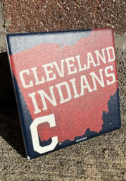 Cleveland Indians Slogan Coaster