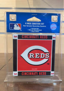 Cincinnati Reds 4 Pack Ceramic Coaster