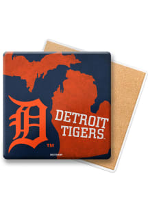 Detroit Tigers Slogan Stone Coaster