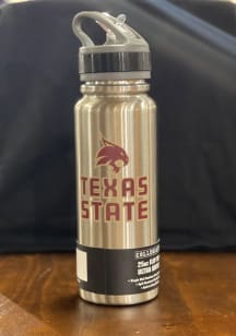 Texas State Bobcats 25 OZ Flip Top Stainless Steel Tumbler - Maroon