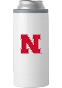 Logo Brands Nebraska Cornhuskers Gameday 12oz Slim Can Stainless Steel Coolie