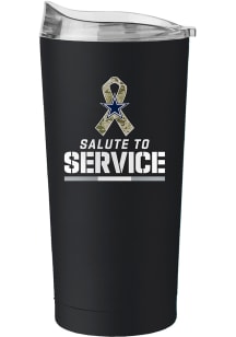 Dallas Cowboys Salute to Service Stainless Steel Tumbler - Black