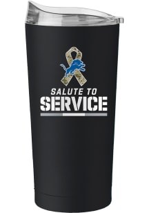 Detroit Lions Salute to Service Stainless Steel Tumbler - Black