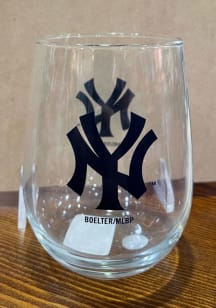 New York Yankees 16OZ Stemless Wine Glass