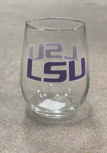 LSU Tigers 16OZ Stemless Wine Glass