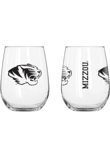 Missouri Tigers 16OZ Stemless Wine Glass