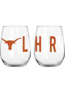 Texas Longhorns 16OZ Overtime Stemless Wine Glass