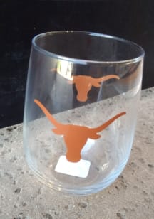 Texas Longhorns 16OZ Stemless Wine Glass
