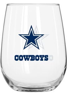 Dallas Cowboys 16OZ Stemless Wine Glass