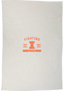Illinois Fighting Illini Sublimated Sweatshirt Blanket