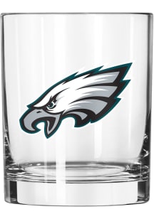 Philadelphia Eagles Satin Etch 14oz Rock Glass