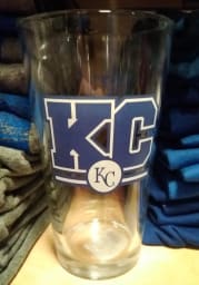 Kansas City Royals 16OZ Letterman Pint Glass