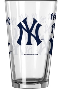 New York Yankees 16OZ Scatter Pint Glass