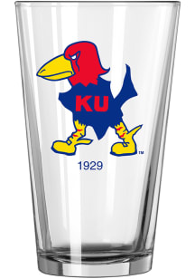 Kansas Jayhawks 16OZ Jayhawk 1929 Pint Glass