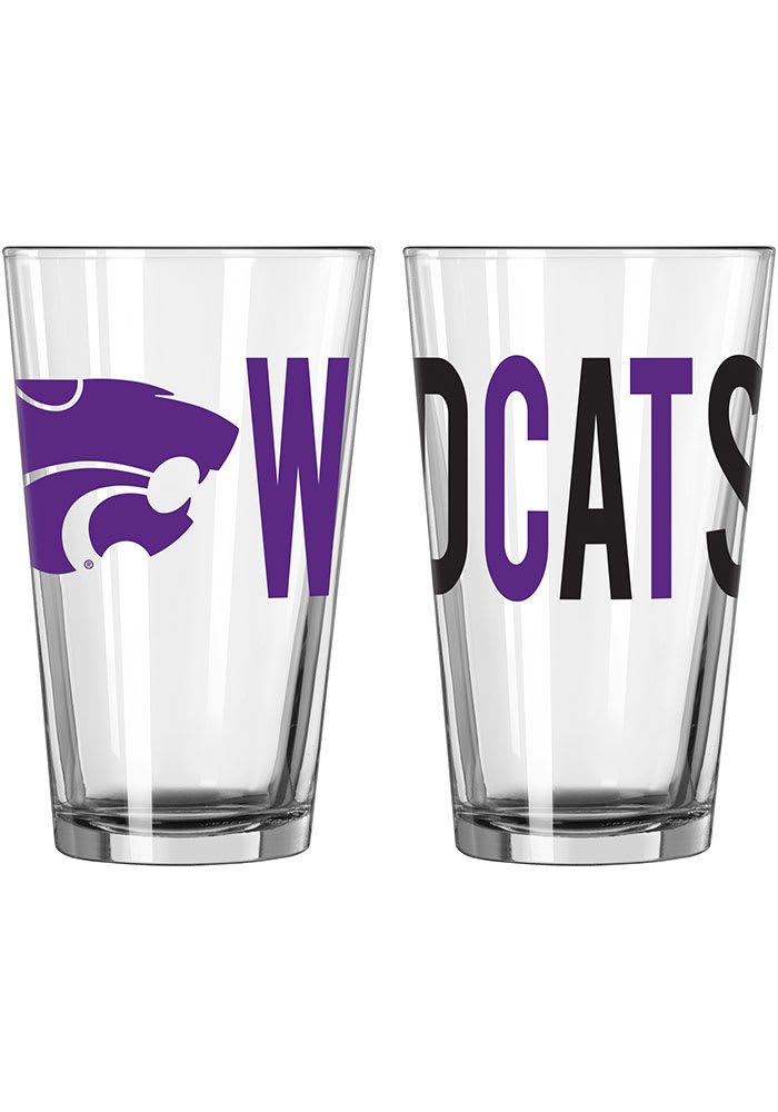 K-State Wildcats 16OZ Overtime Pint Glass