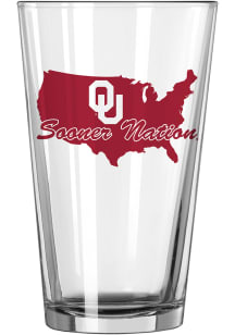 Oklahoma Sooners 16OZ Sooner Pint Glass