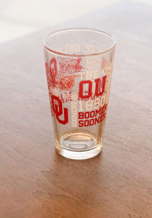 Oklahoma Sooners 16OZ Spirit Pint Glass