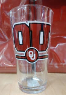 Oklahoma Sooners 16OZ Letterman Pint Glass