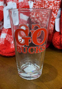 Ohio State Buckeyes 16OZ Slogan Pint Glass