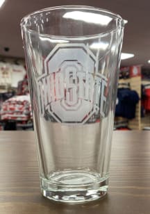 Ohio State Buckeyes 16OZ Etch Pint Glass