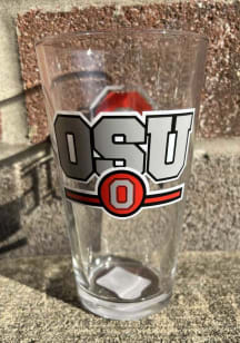 Ohio State Buckeyes 16OZ Letterman Pint Glass