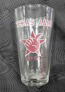 Texas A&amp;M Aggies 16OZ Gig Em Pint Glass