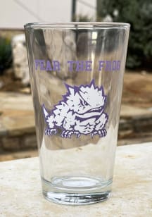 TCU Horned Frogs 16OZ Fear the Frog Pint Glass