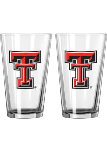 Texas Tech Red Raiders 16OZ Double T Logo Pint Glass
