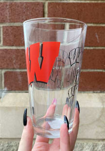 Wisconsin Badgers 16OZ Spirit Pint Glass