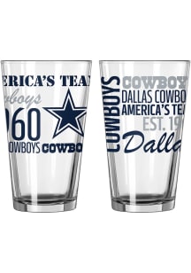 Dallas Cowboys 16OZ Spirit Pint Glass