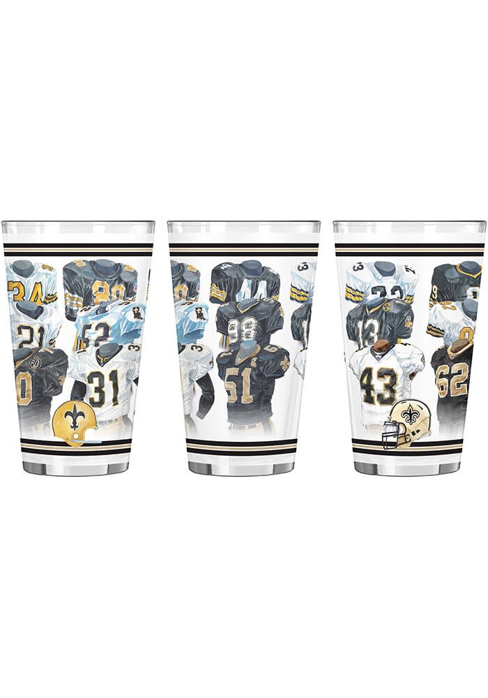  Duck House NFL New Orleans Saints 16oz Crystal