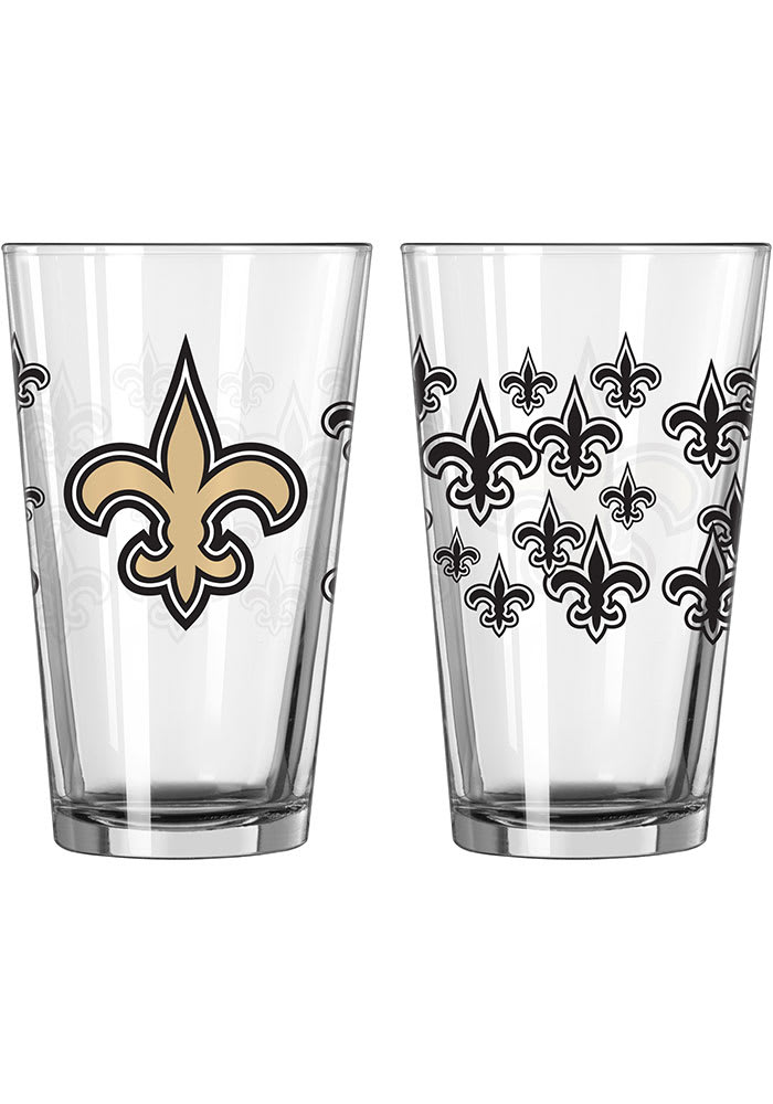 New Orleans Saints - 16oz Stemless Wine Glass