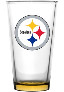 Pittsburgh Steelers 16OZ Shield Emblem Pint Glass