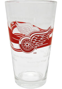 Detroit Red Wings 16OZ Satin Etch Pint Glass