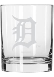 Detroit Tigers 14OZ Etch Rock Glass