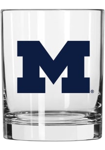 Michigan Wolverines 14OZ Gameday Rock Glass