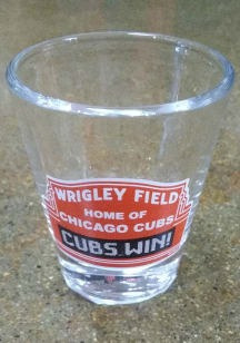 Chicago Cubs 2OZ Stadium Marquee Shot Glass