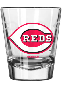 Cincinnati Reds 2OZ Satin Etch Shot Glass