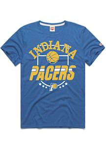 Homage Indiana Pacers Blue City Edition 2025 Short Sleeve Fashion T Shirt