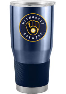 Milwaukee Brewers Gameday 30oz Stainless Steel Tumbler - Navy Blue