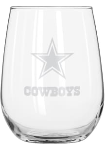 Dallas Cowboys 16OZ Frost Curved Stemless Wine Glass