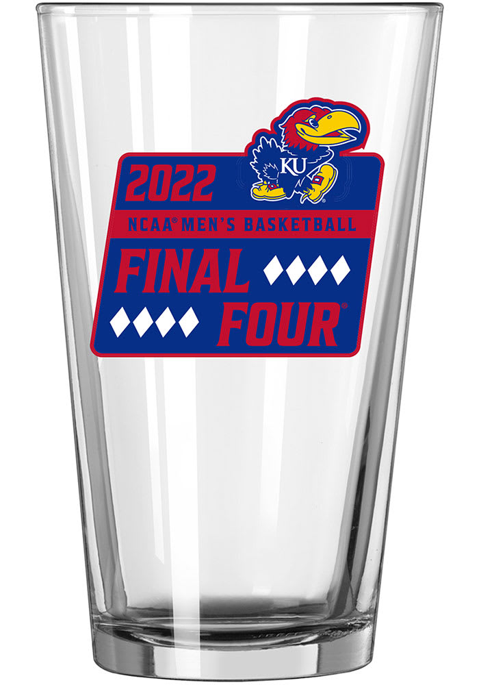 Four 16 oz pint glasses - Kansas