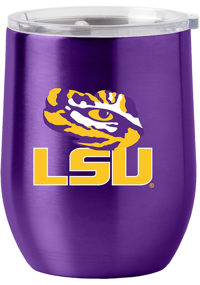 LSU 16oz Gameday Stainless Curved Beverage
