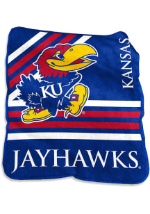 Kansas Jayhawks 50X60 Raschel Raschel Blanket