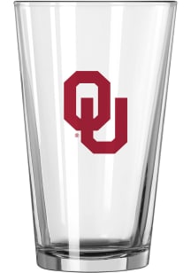 Oklahoma Sooners 16 oz Gameday Pint Glass